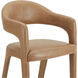 Martens 42.9 inch Brown Bar Stool